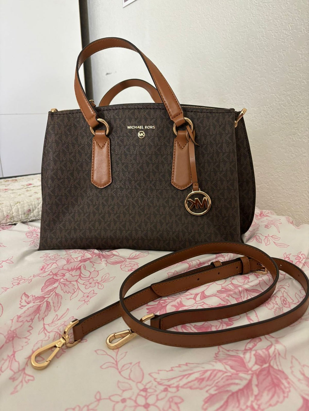 Michael Kors Emma Medium Satchel Bag