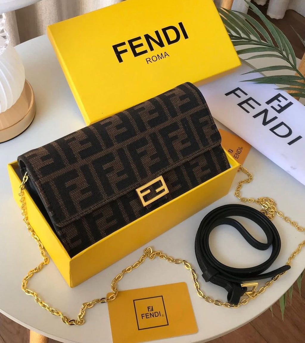Fendi Baguette and Crossbody